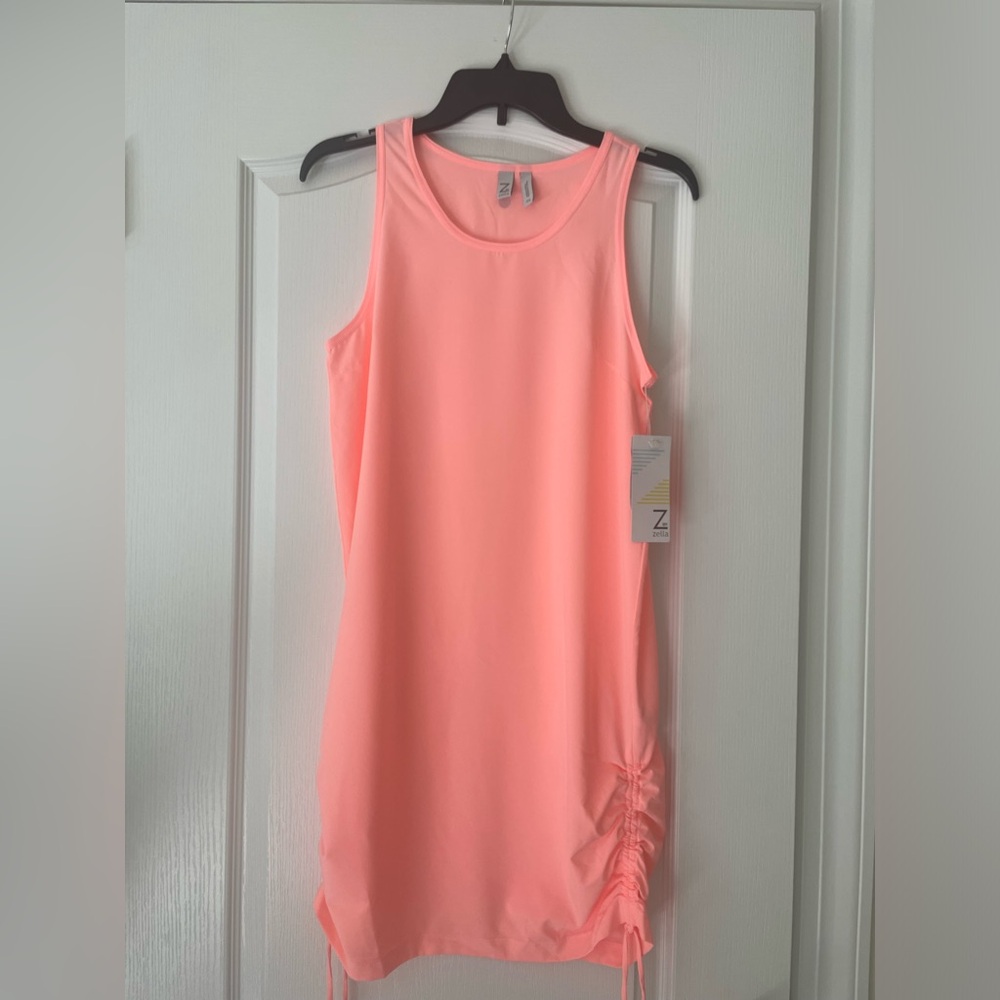 NWT Z by Zella Delia Dress Neon Pink Size XS